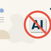 Artikelbild für den Artikel: THERE SHOULD BE NO AI BUTTON