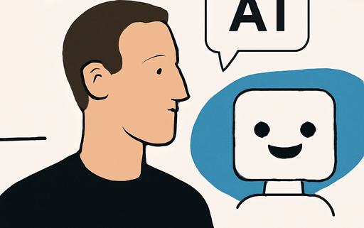Artikelbild für den Artikel: Mark Zuckerberg verkündet: Meta AI hat 1 Milliarde monatlich aktive Nutzer