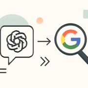Artikelbild für den Artikel: Die Auswirkungen von ChatGPT auf Google-Suchanfragen