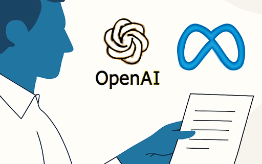 Artikelbild für den Artikel: Meta stellt weitere Forscher von OpenAI ein
