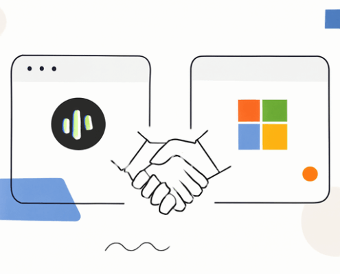 Artikelbild für den Artikel: Replit und Microsoft: Partnerschaft für No-Code-Enterprise-Apps