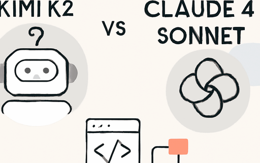Artikelbild für den Artikel: Kimi K2 vs. Claude 4 Sonnet: Was Sie für agentisches Coding wählen sollten