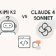 Artikelbild für den Artikel: Kimi K2 vs. Claude 4 Sonnet: Was Sie für agentisches Coding wählen sollten