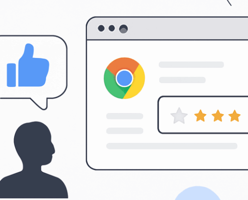 Artikelbild für den Artikel: Google Chrome führt KI-gestützte Zusammenfassungen von Bewertungen für Online-Shops ein