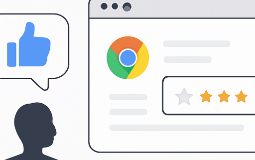 Artikelbild für den Artikel: Google Chrome führt KI-gestützte Zusammenfassungen von Bewertungen für Online-Shops ein