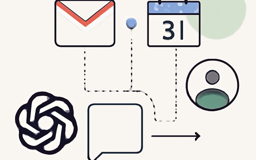Artikelbild für den Artikel: OpenAI integriert Gmail, Google Kalender und Kontakte in ChatGPT