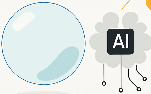 Die Diskussion um die KI-Blase: Chancen und Risiken 1 Artikelbild für den Artikel: Die Diskussion um die KI-Blase: Chancen und Risiken