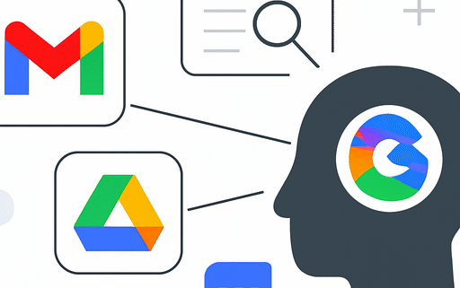 Artikelbild für den Artikel: Google Gemini's Deep Research: Ein Blick in Ihre E-Mails, Drive und Chats