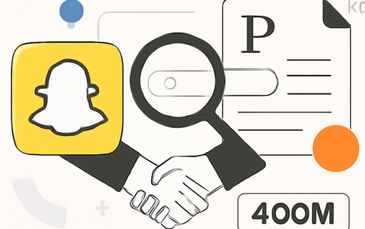 Artikelbild für den Artikel: Snap und Perplexity: 400 Millionen Dollar Deal für KI-Suche in Snapchat