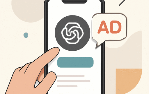 Artikelbild für den Artikel: OpenAI plant möglicherweise Werbung in der ChatGPT-App