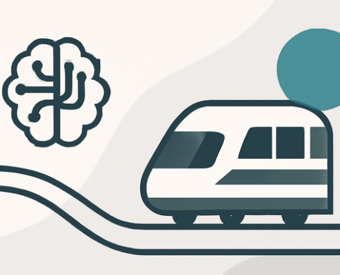Artikelbild für den Artikel: Tracks vs. Trains: Warum der wahre Boom der Künstlichen Intelligenz noch nicht begonnen hat