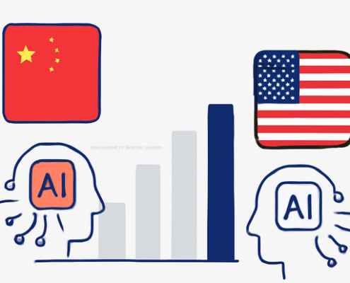 Artikelbild für den Artikel: Chinesische KI-Modelle hinken den US-Vorreitern um 7 Monate hinterher