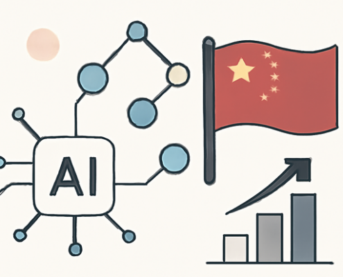 Artikelbild für den Artikel: Der Einfluss chinesischer Unternehmen auf den Markt für offene KI-Modelle