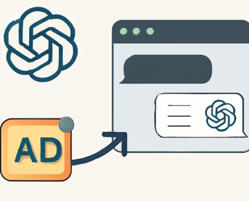 Artikelbild für den Artikel: ADS IN CHATGPT: OpenAI führt Werbung ein