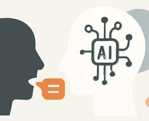 Artikelbild für den Artikel: Die Rhetorik im Wettlauf um die KI-Front