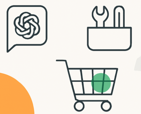 Artikelbild für den Artikel: OpenAI fügt Einkaufswagen und Händler-Tools zu ChatGPT hinzu