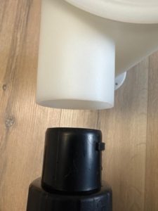 Nicht passender Schlauchanschluss am Zyklonabscheider